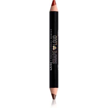 NYX Professional Makeup Lip Liner Duo Pride Line Loud ruj + creion contur pentru buze cu efect matifiant culoare 02 - Trophy Fam