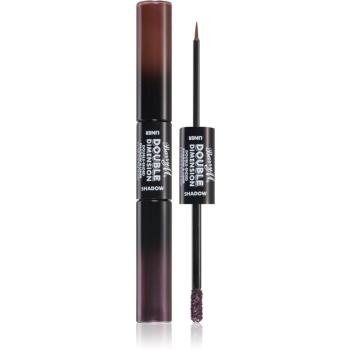 Barry M Double Dimension Double Ended fard de ochi și creion de ochi culoare Purple Parallel 4,5 ml