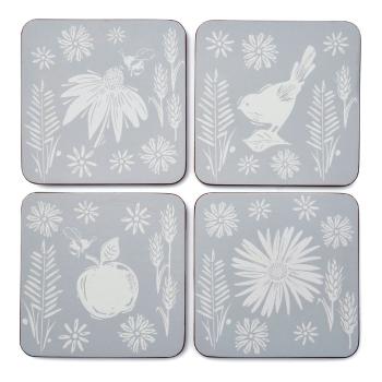 Coasters albastru-deschis 4 buc. din plută Homestead – Cooksmart ®