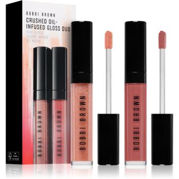 Bobbi Brown Crushed Oil-Infused Gloss Duo set cadou de buze 2 buc