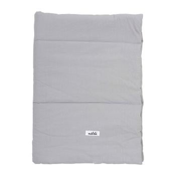 Pătură pentru copii gri deschis din bumbac 100x135 cm – Malomi Kids