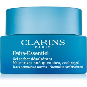 Clarins Hydra-Essentiel Cooling Gel crema gel pentru hidratare. pentru piele normală și mixtă 50 ml