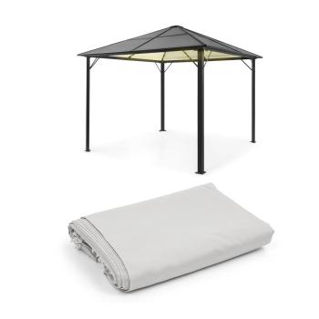 Blumfeldt Pantheon Solid Sky Ambient Solar, pavilion, 3 × 3 m, iluminat solar