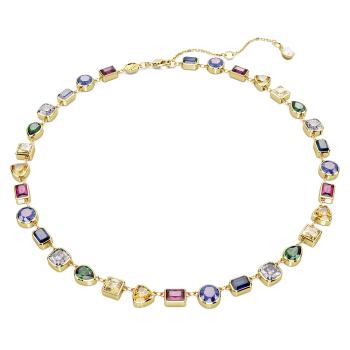 Swarovski Colier placat cu aur cu cristale colorate Stilla 5662915