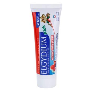 Elgydium Kids pastă de dinți pentru copii aroma Grenadine (2-6) 50 ml