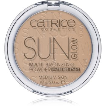 Catrice Sun Glow pudra  bronzanta culoare 030 Medium Bronze  9.5 g