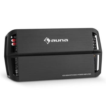 Auna AMP490BK 4 canale Amplificator auto 360W clasa A telecomandă / B amplificator