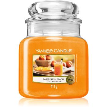 Yankee Candle Farm Fresh Peach lumânare parfumată 411 g