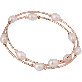 JwL Luxury Pearls Brățară din bronz cu perle reale JL0493