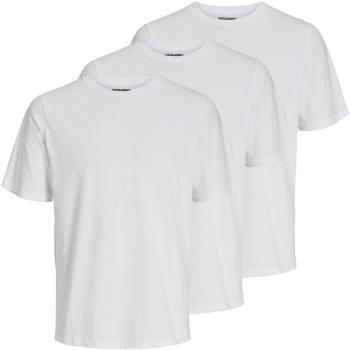 Jack&Jones 3 PACK - Tricou pentru bărbați JACUNDER Standard Fit 12248076 White S