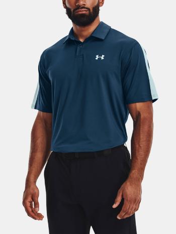 Under Armour T2G Blocked Polo Tricou Albastru