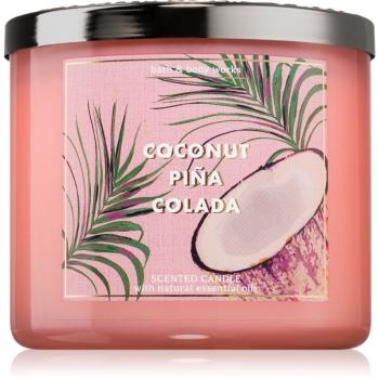 Bath & Body Works Coconut Pina Colada lumânare parfumată 411 g