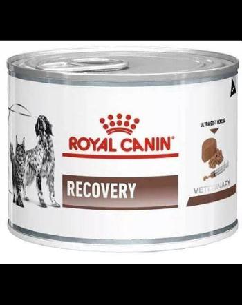 ROYAL CANIN Vet dog/cat recovery hrana umeda dietetica pentru caini/pisici dupa interventii chirurgicale, in perioada de convalescenta 195 g