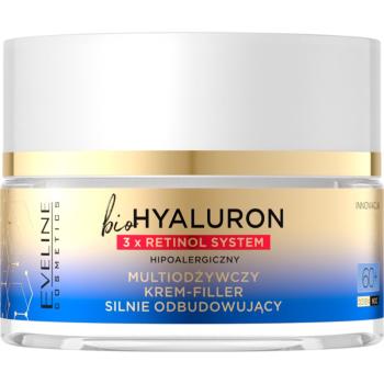 Eveline Cosmetics Bio Hyaluron 3x Retinol System cremă regeneratoare pentru fermitatea pielii 60+ 50 ml