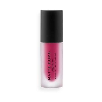 Revolution Luciu pentru buze Matte Bomb (Liquid Lip) 4,6 ml Coral Cheer