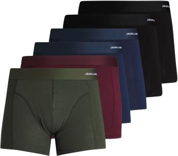 Jack&Jones 6 PACK - boxeri pentru bărbați JACBASIC 12202634 Pădure de noapte M