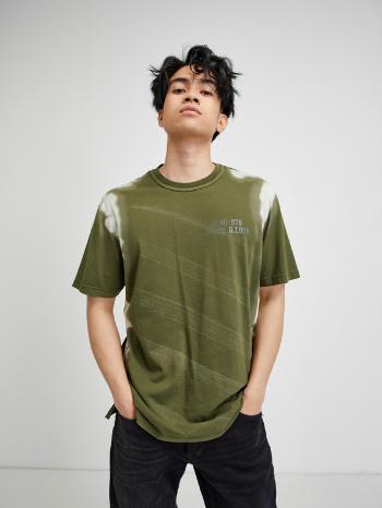 Diesel Jubind-Slits Tricou Verde