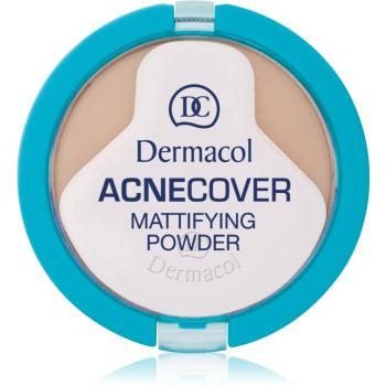 Dermacol Acne Cover pudra compacta pentru ten acneic culoare Sand 11 g