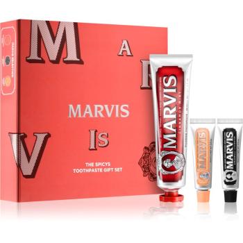 Marvis Flavour Collection The Mints pastă de dinți (3 pc) set cadou