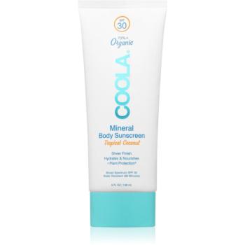 Coola Tropical Coconut cremă pentru plaja SPF 30 148 ml