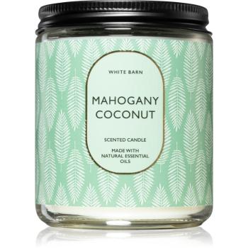 Bath & Body Works Mahogany Coconut lumânare parfumată 198 g