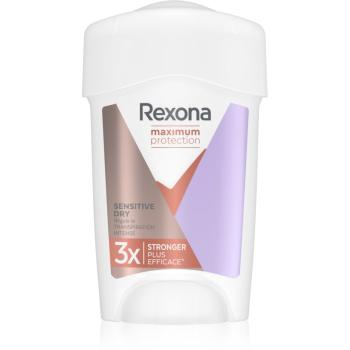 Rexona Maximum Protection Sensitive Dry anti-perspirant crema impotriva transpiratiei excesive 45 ml