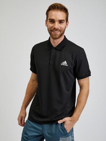 adidas Polo Tricou Negru