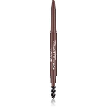 Essence WOW What a Brow creion pentru sprancene cu pensula culoare 02 Brown 0,2 g