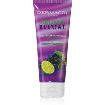 Dermacol Aroma Ritual Grape & Lime crema antistres pentru maini 100 ml