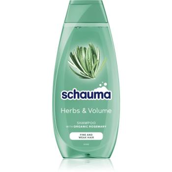 Schwarzkopf Schauma Herbs & Volume Sampon pentru par fin, moale 400 ml