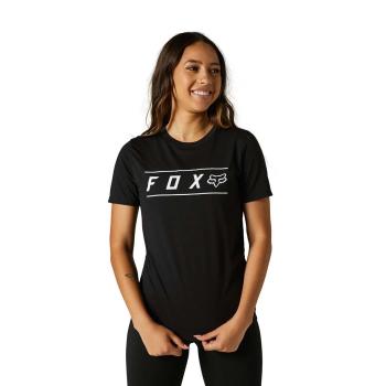 
                 FOX Tricou de ciclism cu mânecă scurtă - PINNACLE LADY - negru 
            