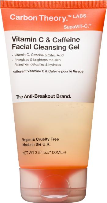 Carbon Theory Gel de curățare pentru față Vitamin C & Caffeine (Facial Cleansing Gel) 100 ml