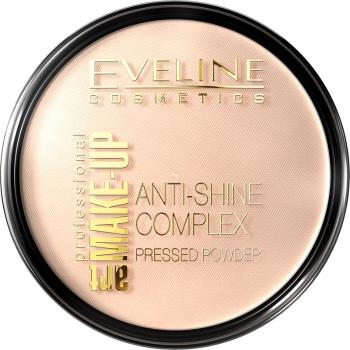 Eveline Cosmetics Art Make-Up fond de ten ușor, sub formă de pudră minerală compactă cu efect matifiant culoare 32 Natural 14 g