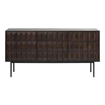 Comodă Unique Furniture Latina, lungime 160 cm, maro