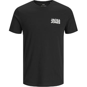 Jack&Jones Tricou pentru bărbați  JJECORP 12151955 Black Slim L