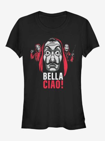 ZOOT.Fan Netflix Ciao Bella Papírový dům Tricou Negru