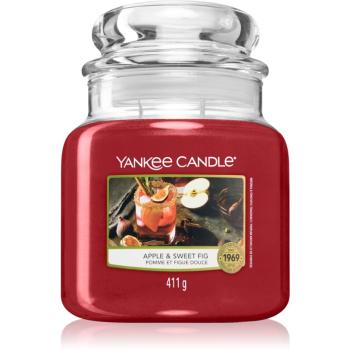 Yankee Candle Apple & Sweet Fig lumânare parfumată 411 g