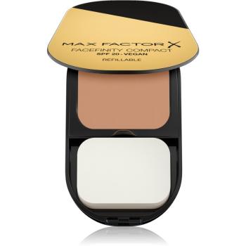 Max Factor Facefinity Refillable Fond de ten matifiant compact SPF 20 culoare 005 Sand 10 g