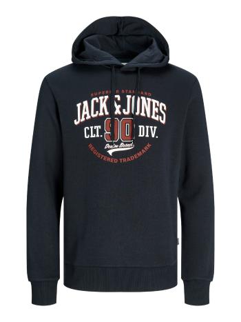 Jack&Jones Hanorac pentru bărbați JJELOGO Standard Fit 12255617 Dark Navy S