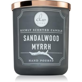 DW Home Signature Sandalwood Myrrh lumânare parfumată 111 g