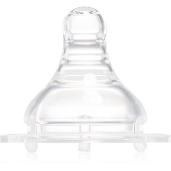 BabyOno Bottle Teat tetină pentru biberon 0m+ Slow 1 buc