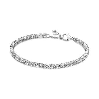 Pandora Brățară fermecătoare din argint cu zirconi Timeless 591469C01 20 cm