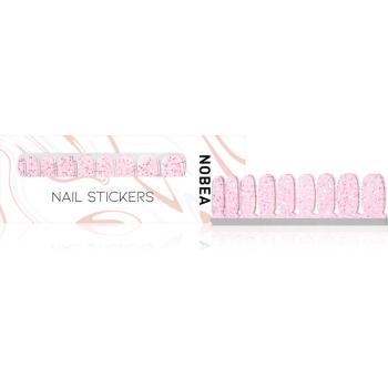 NOBEA Accessories folii autocolante pentru unghii Pink glitter