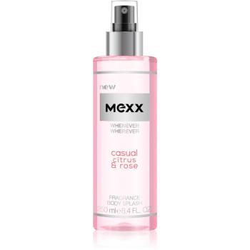 Mexx Whenever Wherever Casual Citrus & Rose spray de corp racoritor pentru femei 250 ml
