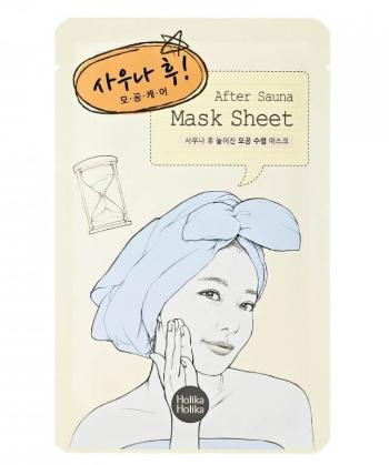 Holika Holika Mască de pânză pentru pori măriți After Sauna (After Mask Sheet) 16 ml