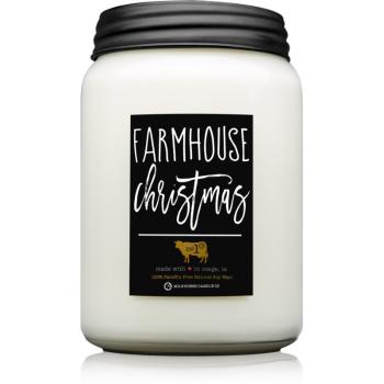 Milkhouse Candle Co. Farmhouse Christmas lumânare parfumată Mason Jar 737 g