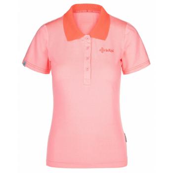 Funcțional pentru femei tricou polo Kilpi GULER-W roz deschis