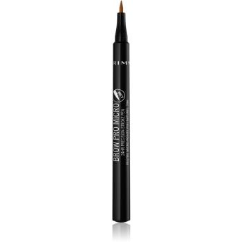 Rimmel Brow Pro Micro creion pentru sprancene culoare 002 Honey Brown 1 ml