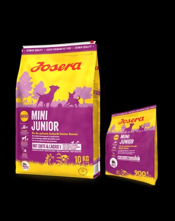 JOSERA Mini Junior 10kg hrana catelusi rasa mica + 900g GRATIS