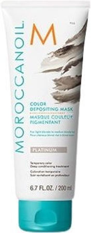 Moroccanoil Mască tonifiantă pentru păr Platinum Platinum Depositing Mask)}} 200 ml